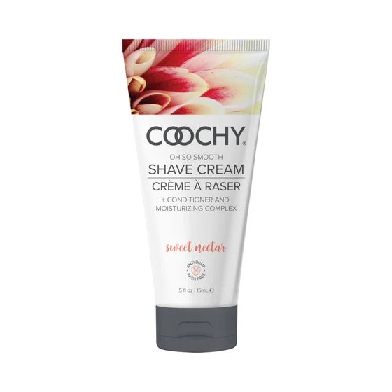 COOCHY Shave Cream - Assorted Scent - 0.5 oz Tube