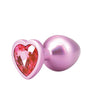 Booty Bling Jeweled Metal Plug - Multiple Sizes