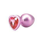 Booty Bling Jeweled Metal Plug - Multiple Sizes
