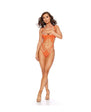 Strappy Teddy w/Jewel Detail - Orange