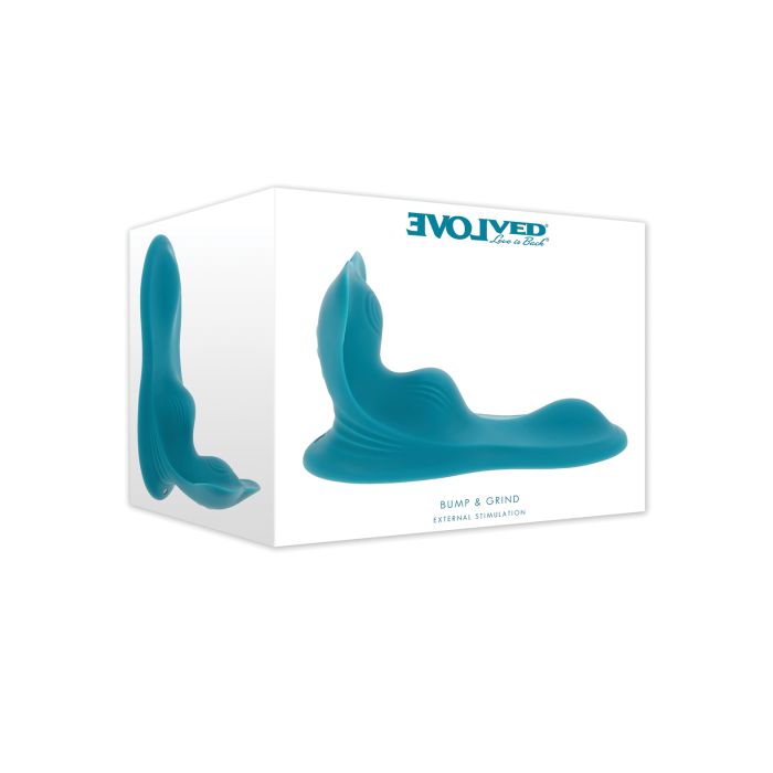 Evolved Bump & Grind External Stimulator - Teal