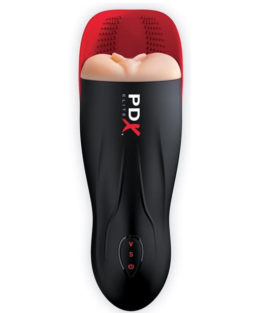 PDX Elite Fuck-O-Matic Stroker Rechargeable Masturbator - Pussy