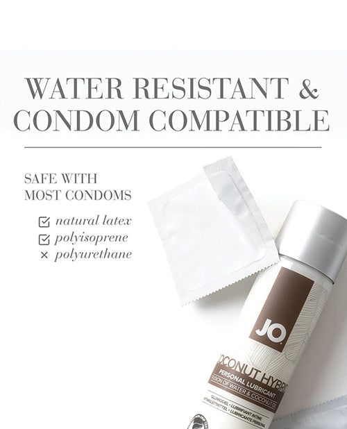 JO Coconut Hybrid Original Lubricant 4 oz.