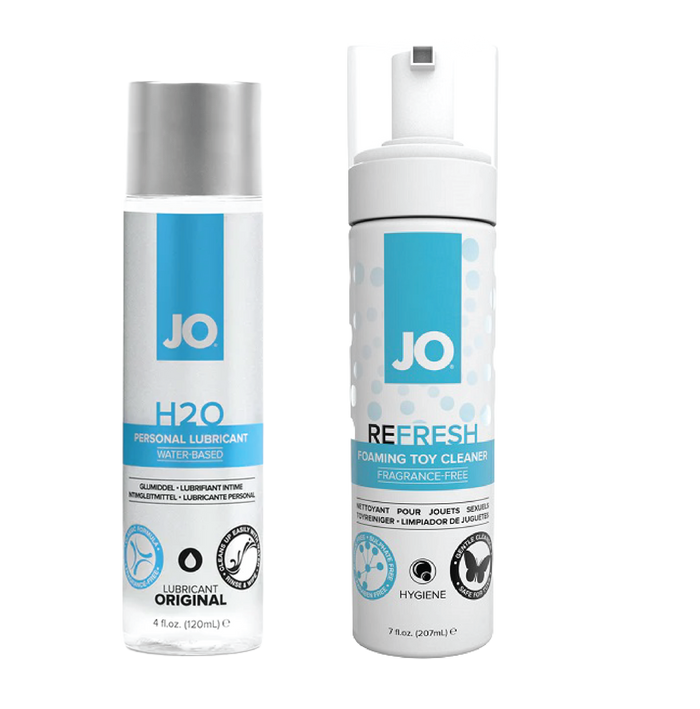 JO® H2O Original and JO Refresh - Foaming Toy Cleaner Fragrance Free