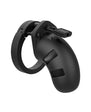 ManCage Model 20 Chastity Cage with Plug 3.5in - Black