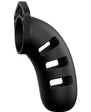 ManCage Model 21 Chastity Cage with Plug 4.5in - Black