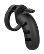 ManCage Model 21 Chastity Cage with Plug 4.5in - Black