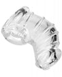 Master Series Detained Soft Body Chastity Cage - Clear