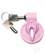 Master Series Pussification Vulva Chastity Cage - Pink