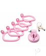 Master Series Pussification Vulva Chastity Cage - Pink