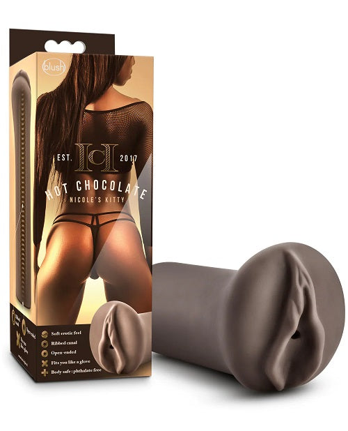 Hot Chocolate Nicole's Kitty Masturbator - Pussy - Chocolate