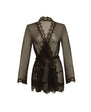 Provence Short Robe - Black