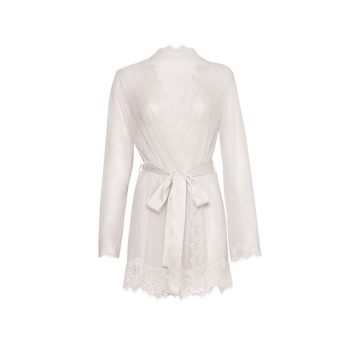 Provence Short Robe - White