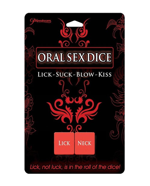 Oral Sex Dice - Red