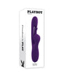 PB The Thrill Rechargeable Silicone Dual Stim Vibrator w/ Flapper Acai