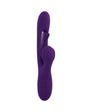 PB The Thrill Rechargeable Silicone Dual Stim Vibrator w/ Flapper Acai