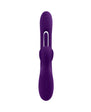 PB The Thrill Rechargeable Silicone Dual Stim Vibrator w/ Flapper Acai