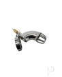 Rouge Stainless Steel Chastity Cock Cage with Padlock