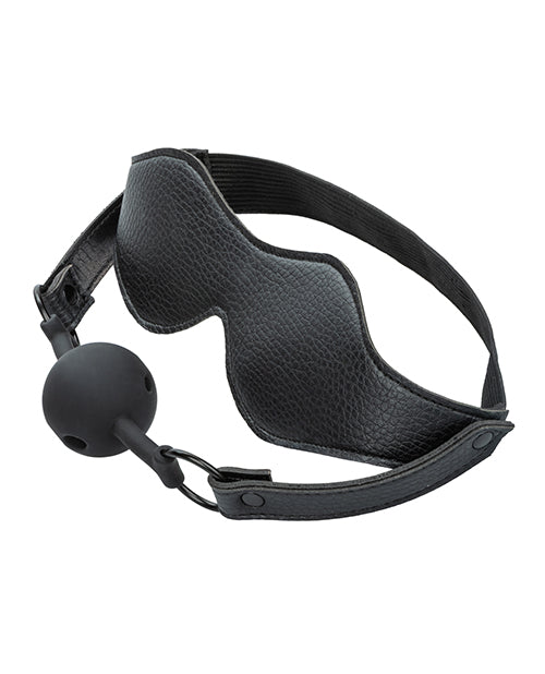 Nocturnal Collection Eye Mask & Breathable Ball Gag