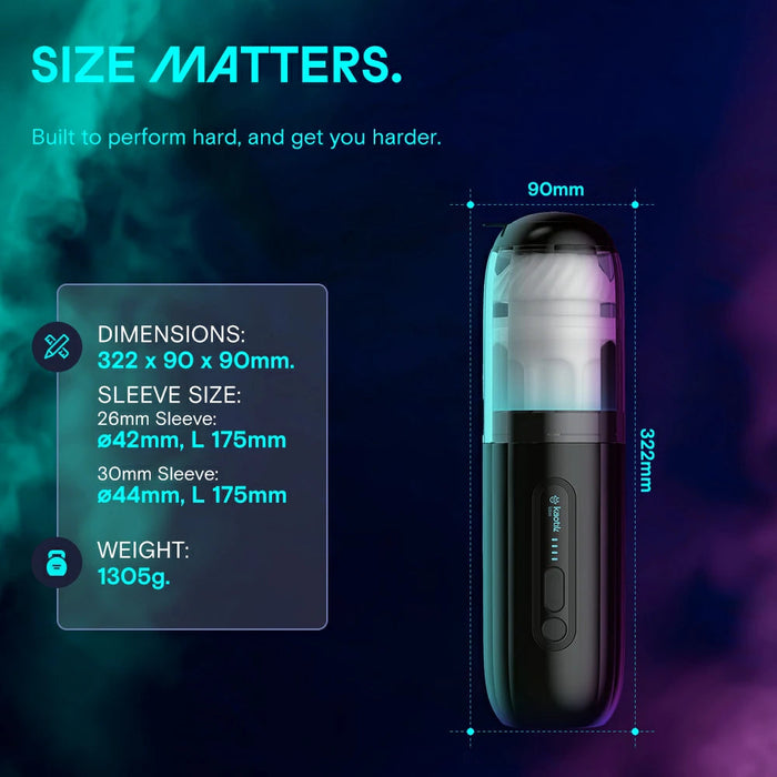 Kaotik Labs The Shockwave App Control Rechargeable Masturbator