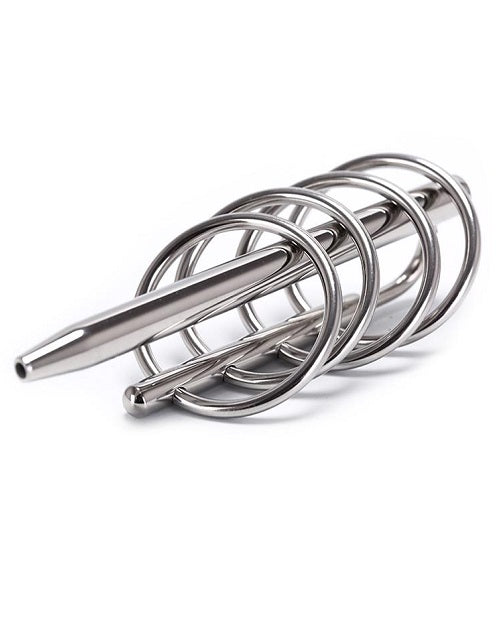 Prowler RED Stainless Steel Urethral Plug and Cage