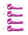 Strap-On-Me Multi Orgasm Bendable Strapless Strap-On - multi color and sizes