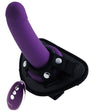 Vedo Strapped Rechargeable Vibrating Strap-On Deep Purple