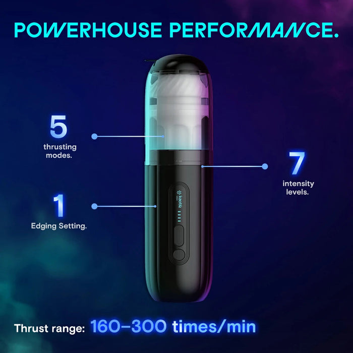 Kaotik Labs The Shockwave App Control Rechargeable Masturbator