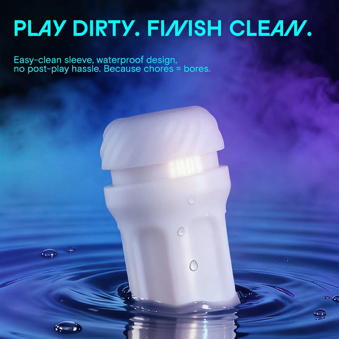 Kaotik Labs The Shockwave App Control Rechargeable Masturbator