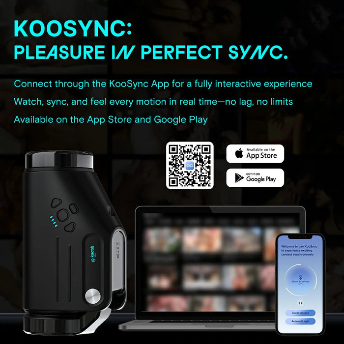 Kaotik Labs The Shotty App Control Rechargeable Stroker