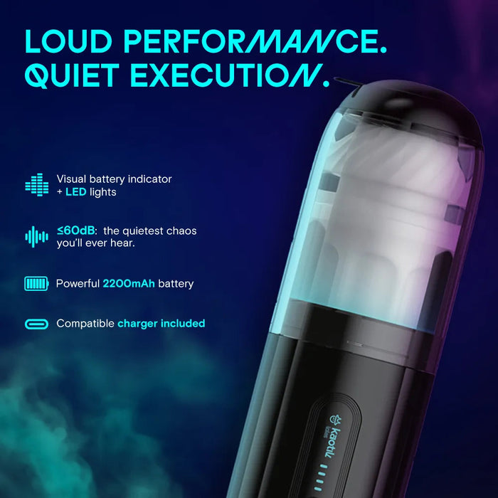 Kaotik Labs The Shockwave App Control Rechargeable Masturbator