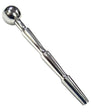 Rouge Three Stage Stainless Steel Urethral Plug - Silver