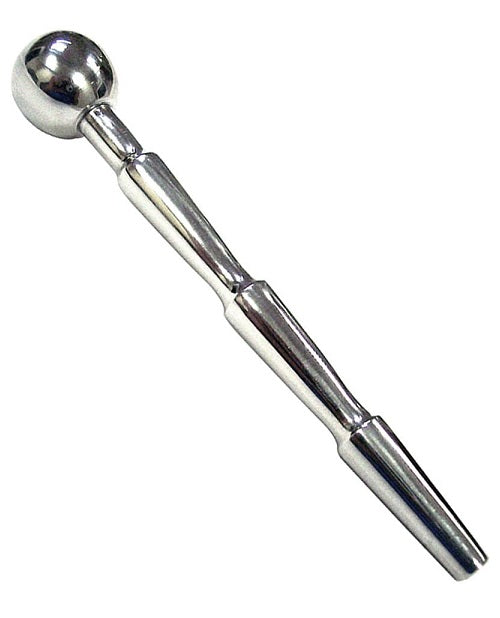 Rouge Three Stage Stainless Steel Urethral Plug - Silver