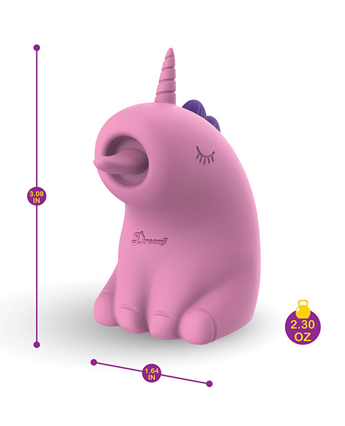 Dreamii Licking Unicorn Stimulator - Mystical Pink