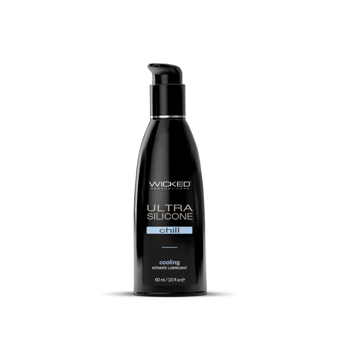 Wicked Ultra Chill Silicone Based Lubricant - 2 oz Fragrance Free