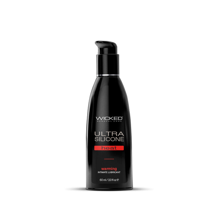 Wicked Ultra Heat Silicone Based Lubricant - 2 oz