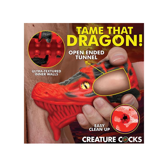 Creature Cocks Dragon Tamer Silicone Stroker
