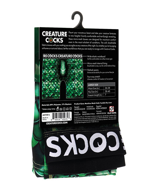 Creature Cocks - Creature Wear Cockness Monster Lake Creature Boxer Shorts