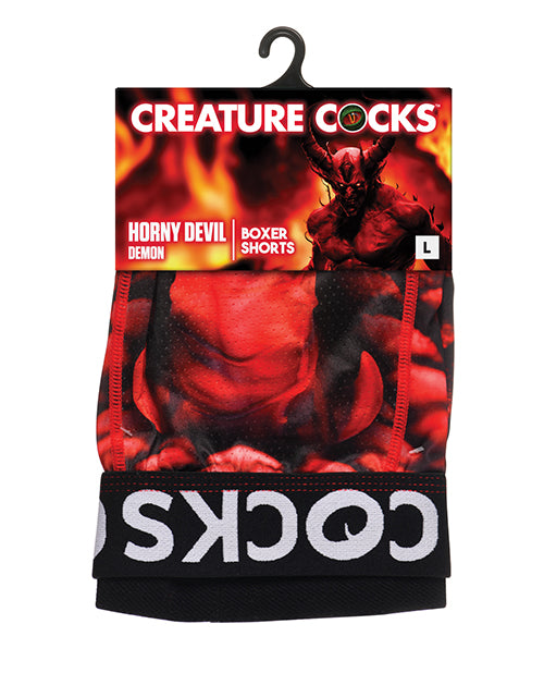 Creature Cocks - Creature Wear Horny Devil Demon Boxer Shorts