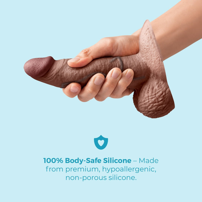 b-Vibe Slipskin 6" Girthy - 3 Color Options