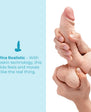 b-Vibe Slipskin 6" Girthy - 3 Color Options