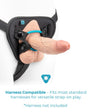 b-Vibe Slipskin 6" Girthy - 3 Color Options
