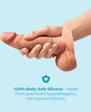 b-Vibe Slipskin 6" Girthy - 3 Color Options
