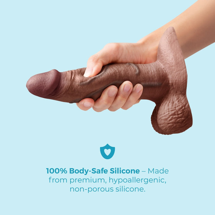 b-Vibe Slipskin 7" Girthy - 3 Color Options