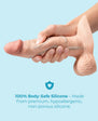 b-Vibe Slipskin 7" Girthy - 3 Color Options