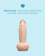 b-Vibe Slipskin 7" Girthy - 3 Color Options