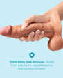 b-Vibe Slipskin 7" Girthy - 3 Color Options