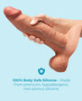 b-Vibe Slipskin 9" Girthy - 3 Color Options