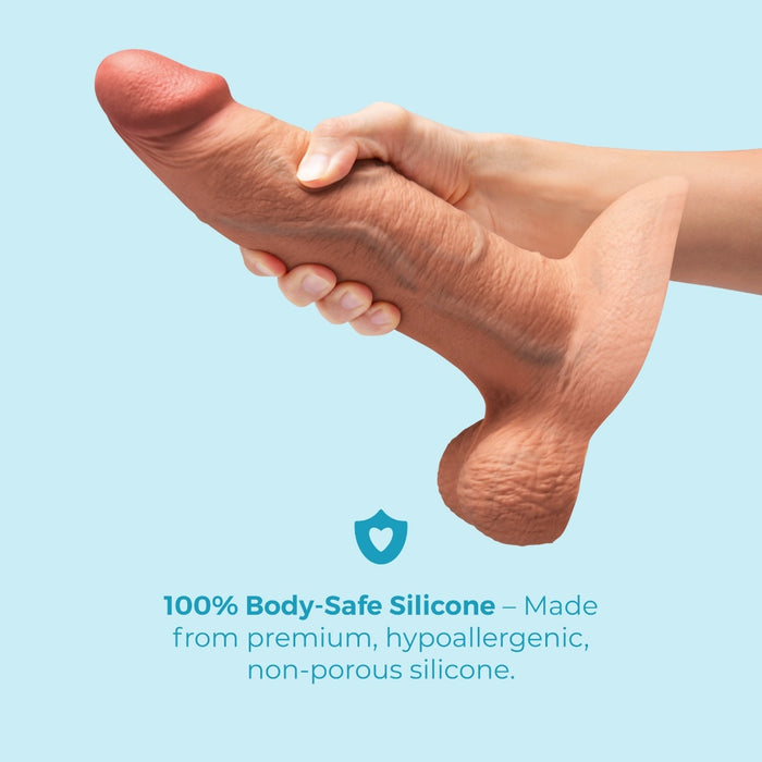 b-Vibe Slipskin 9" Girthy - 3 Color Options