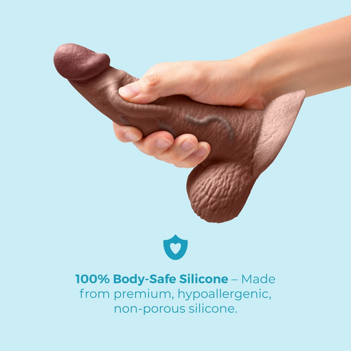 b-Vibe Slipskin 6.5" Curvy - 3 Color Options
